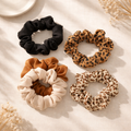 Soft Scrunchie Set – 4 kpl (Nordic tones)